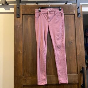 20) Old Navy Women’s Rockstar Super Skinny Mauve Sz/ 24/7*